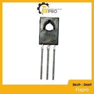 Transistor D669A 2SD669A NPN 1.5A 160V TO-126 good quality (bag of 6)