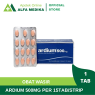 ARDIUM 500MG OBAT WASIR PER TABLET