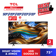 [FREE SHIPPING] TCL P755 4K UHD Google TV (75"/ 65"/ 55”/ 50"/ 43") 75P755 / 65P755 / 55P755 / 50P75