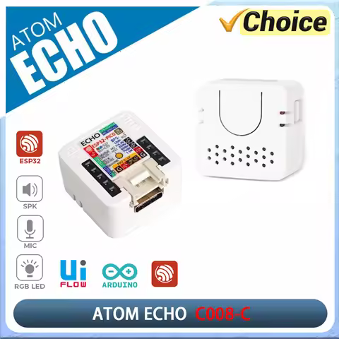 M5Stack ATOM Echo programmable AI smart speaker with built-in ESP32 Bluetooth WiFi Internet of Thing