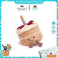 Jellycat Birthday Cake 100% Original Jellycat stuffed toy Soft and Fluffy SafeMaterial Shipped from 