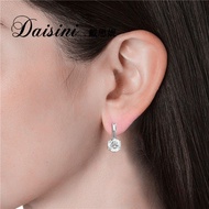 Anting Wanita Titanium Berlian Mata 1 Tindik Asli Original