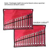 14PCS COMBINATION WRENCH SET 8MM - 24MM MIXED BRAND