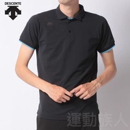 【💥日本直送】DESCENTE MOVE SPORT 男士 吸汗 速乾 運動衫 Polo Shirt Polo衫 多碼 黑色