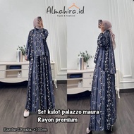 Set Kulot Aleena JUMBO - Setelan Wanita Celana Kulot Jumbo - One Set Kulot Rayon Premium Terlaris Ke
