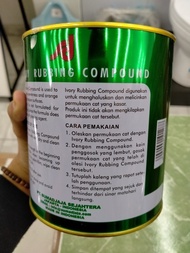 Gratis Ongkir Rubbing compound kompon poles mobil motor 1kg putih white Limited