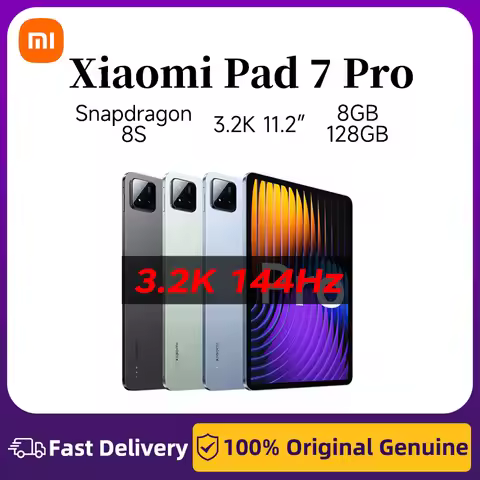 Xiaomi Tablet Pad 7 Pro 11.2-inch 3.2K 144Hz Snapdragon 8s Gen3 50MP + 32MP camera Xiaomi HyperOS 2 