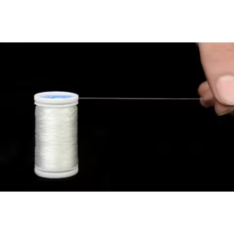 Elastic Utility Thread 0.2mm 200M By Shinlim for Rising Card Flash Deck Switch Stage Magic Trick Mag