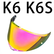 Helmet Visor for AGV K6 K6S Visor Motorcycle Helmet Lens Visor UV Protection Anti-scratch
