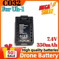7.4V 350mAh 2.59Wh RC ERA C032 Uh-1 Huey Helicopter LiPo Battery for C032 Uh-1 Huey RC Helicopter Sp