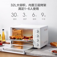 [NEW!]Xiaomi（MI）Mijia Electric Oven Household32L Intelligent Large Capacity Three-Layer Baking Position  70°C-230°CPrecise Temperature ControlIOTLinkage MIJIA Electric Oven 32L