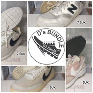 KASUT BUNDLE 🇲🇾 D's BUNDLE 🇲🇾 (5UK to 7.5UK) Free gift Shoe Bag