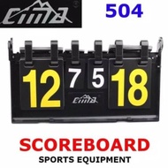 Sports Accessories Cod Available] Cima Scoreboard Scoreboard Table Tennis Futsal Ball Bas