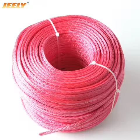 Jeely 3mm 200M 12 Weaves 2000lbs Towing Winch Rope Spectra