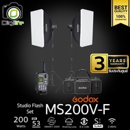 Godox Studio Flash MS200V-F SET ชุดไฟสตูดิโอ 200W - รับประกันศูนย์ Godox Thailand 3ปี / Digilife tha