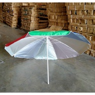 TENDA 180cm Anti-UV Rainbow Beach Umbrella / Cafe Umbrella / 180cm Anti-UV Rainbow Tent Umbrella for