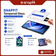 LAYAR Tempered Glass Samsung Galaxy Tab A11 Tab A11 Plus A11+ SNAPFIT HD Glass Clear With Tray Anti-