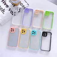 MACARON CLEAR CASE FOR INFINIX SMART 8 7 9 HOT 11 10 PLAY 30I 40I 50I 30I NOTE 30 VIP 40 PRO