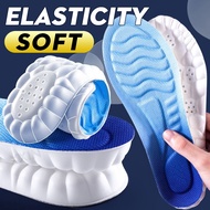 4D Cloud Soft Comfort Insoles Foot Protection Cloud Feeling Insole Elastic Running Shoes Insert