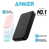 Anker Powerbank 321 MagGo Battery Powerbank 5000mAh Magnetic Wireless Portable Charger Power Bank iPhone Charger (A1616)