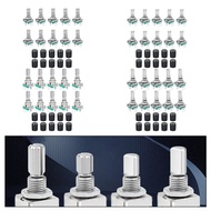 【YOSHOP】 10Pcs EC11 rotary encoder,360-Degree Rotary Encoder Code Switch 5 Pin 15mm 20mm