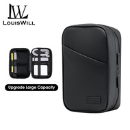 LouisWill Digital Storage Bag USB Cable Storage Bags Travel Organizer Electronic Gadget Bag Multi-Fu