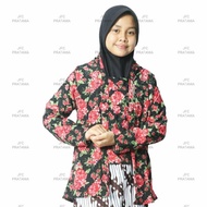 Baju / Kebaya Surjan Kembang Kemeja Kutu Baru Kembang Wanita/Lurik
