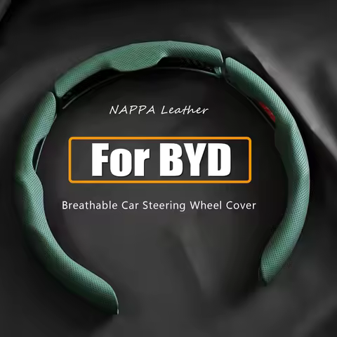 3PCS NAPPA Car Steering Wheel Covers Booster For BYD Sealion 5 7 Seagull Dolphin ATTO 2 Seal U Car I