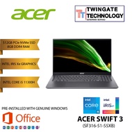 Acer Swift 3 Intel i5 Laptop SF316-51-55XB