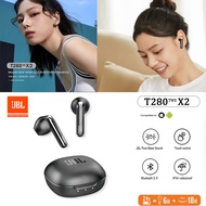 🔥Readystock+FREE Shipping🔥J-B-L T280 X2 TWS Wireless Headphones Bluetooth Earphone Bass Waterproof Sports Music Headset With Mic Earbuds