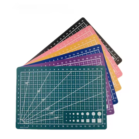 A3 A4 A5 PVC Self Healing Sewing Mat Workbench Patchwork Crafts Hobby Precision Scrapbooking Pad Dou