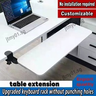 keyboard stand keyboard tray under desk keyboard tray No need to punch holes for direct use Beautiful and generous