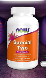 Special Two Multivitamin 120 / 240 Capsules by NOW FOODS