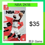 (數位)NBA 2K18 ｜Nintendo Switch 數位版遊戲