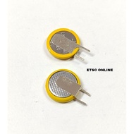 Battery Bios CR1220 Laptop CMOS Time Battery 2pin 3V Cmos Battery Laptop Left Knife CR1220 3V Vertic