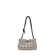 Issey Miyake 2024 New Arrival Work Clothing Diamond Pattern Bag Square Bag Shoulder Messenger Bag Niche Style Drawstring Underarm Bag Baguette