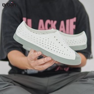 Giày Slipon Thông Hơi Urban Footprint EVA fylon D2001 Trắng ghi