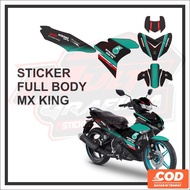Striping Mx King Sticker decal Stripping Setiker Motorcycle yamaha jupiter Mx King 150 Variation par