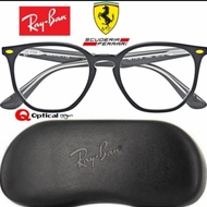 Frame Kacamata Pria Original Ray-Ban Scuderia Ferrari RB7151M_F642 B/Y