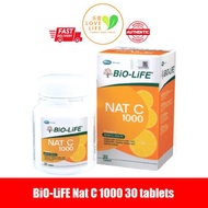OFFER BiO-LiFE Nat C 1000 30 150 tablets vitamin c supplement immune system biolife