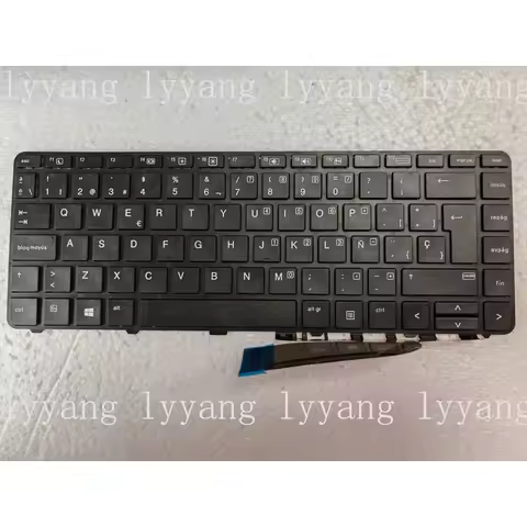 f For HP ProBook 430 G3 440 G3 445 G3 430 G4 440 G4 640 G2 645 G2 Spanish Keyboard