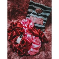 XXL SILK SATIN Scrunchies set of 3 size XXL