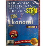 BUKU KERTAS SOALAN PEPERIKSAAN EKONOMI STPM SEMESTER 2