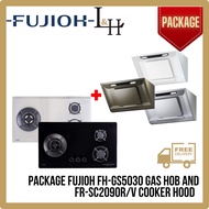 [BUNDLE] FUJIOH FH-GS5030SV Gas Hob 88cm And FR-SC2090R/V Chimmey Cooker Hood 90cm