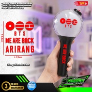 BTS We Are Back 2026 Sticker - Cutting Sticker Logo Bts World tour 2026 Sticker Lightstick Casing hp