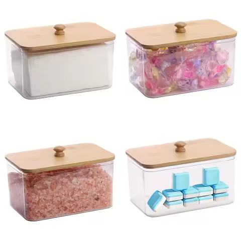 Acrylic Dryer Sheet Holder Container for Laundry Room Dryer Sheet Dispenser Laundry Room Organizatio