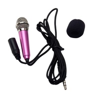 Computer Portable Recording Equipment Aluminum Alloy Home Mobile Phone Plug And Play With Tieline Reduce Noise Mini Microphone Megaphones