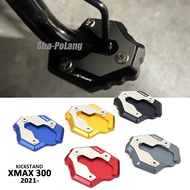 For YAMAHA XMAX X-MAX 300 X-MAX300 2021 2022 XMAX300 Motorcycle Accessories Kickstand Side Stand Support Extension Foot Pad Base