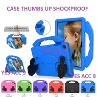 Samsung TAB A8 10.5 X205/TAB A7 10.4 2020 T505 T500 Case Thumb Standing EVA Kid Durable ShockProff