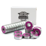 Premium 20Pcs 608rs Bearings Skateboard Bearings ABEC Bearings Chrome Steel Ball Bearing Longboard B